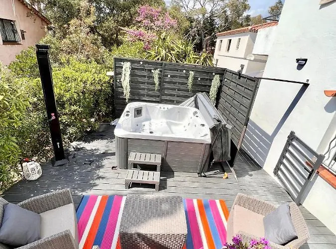 Vila Les Mimosas Spa-jacuzzi